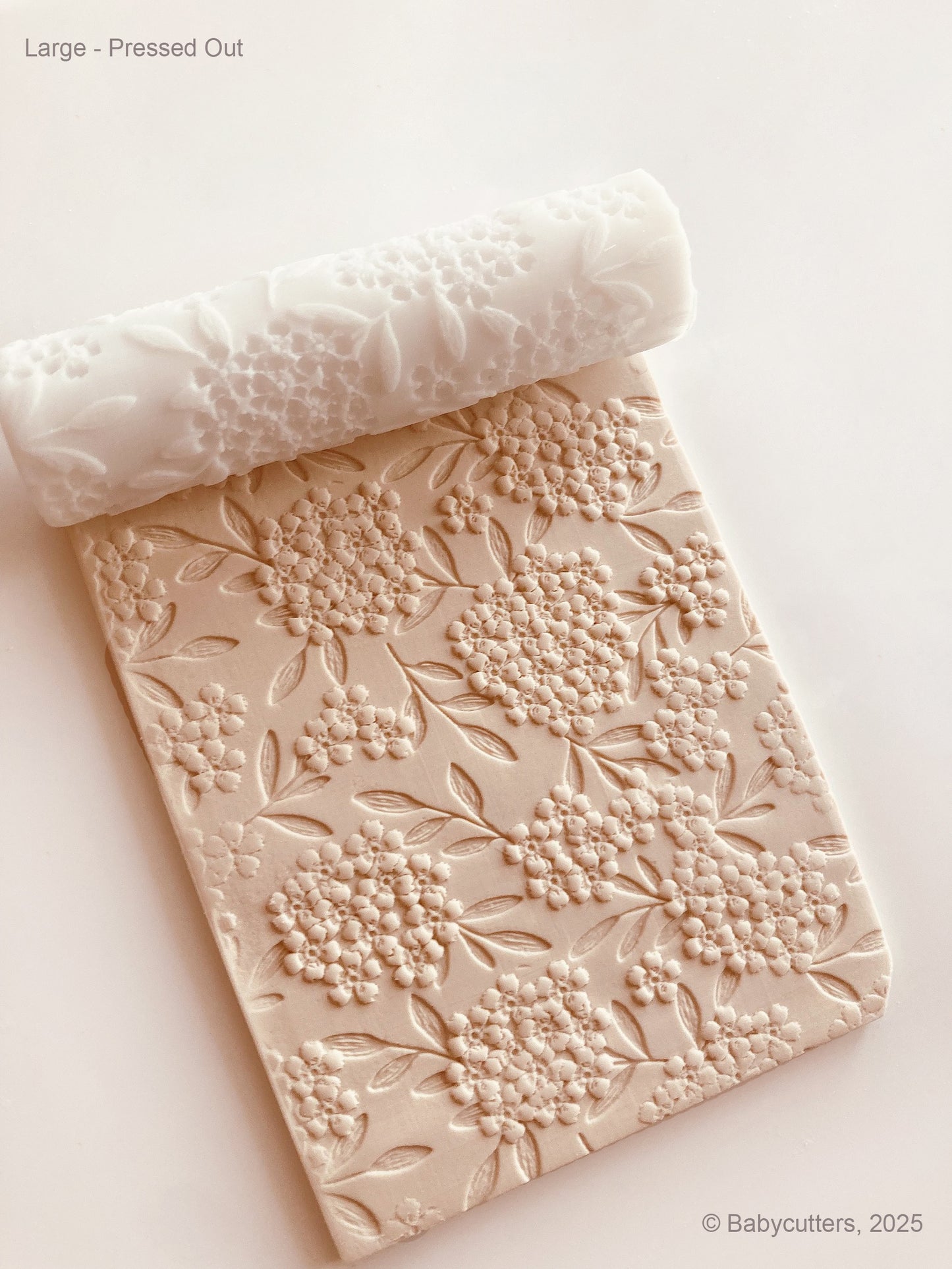 Hydrangea Bloom Flower Texture Roller