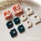 Square Diamond Donut Shape Polymer Clay Jewellery Cutter - Polymer Clay Tools