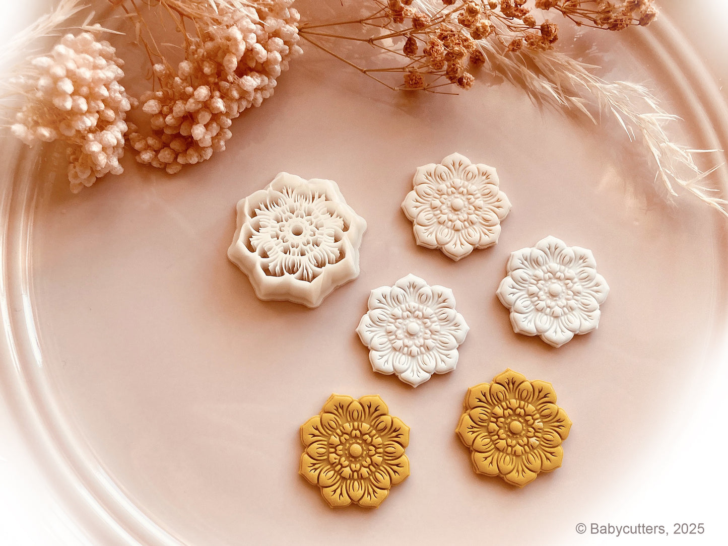 Flower Pattern Cutter - Polymer Clay Cutter Tools