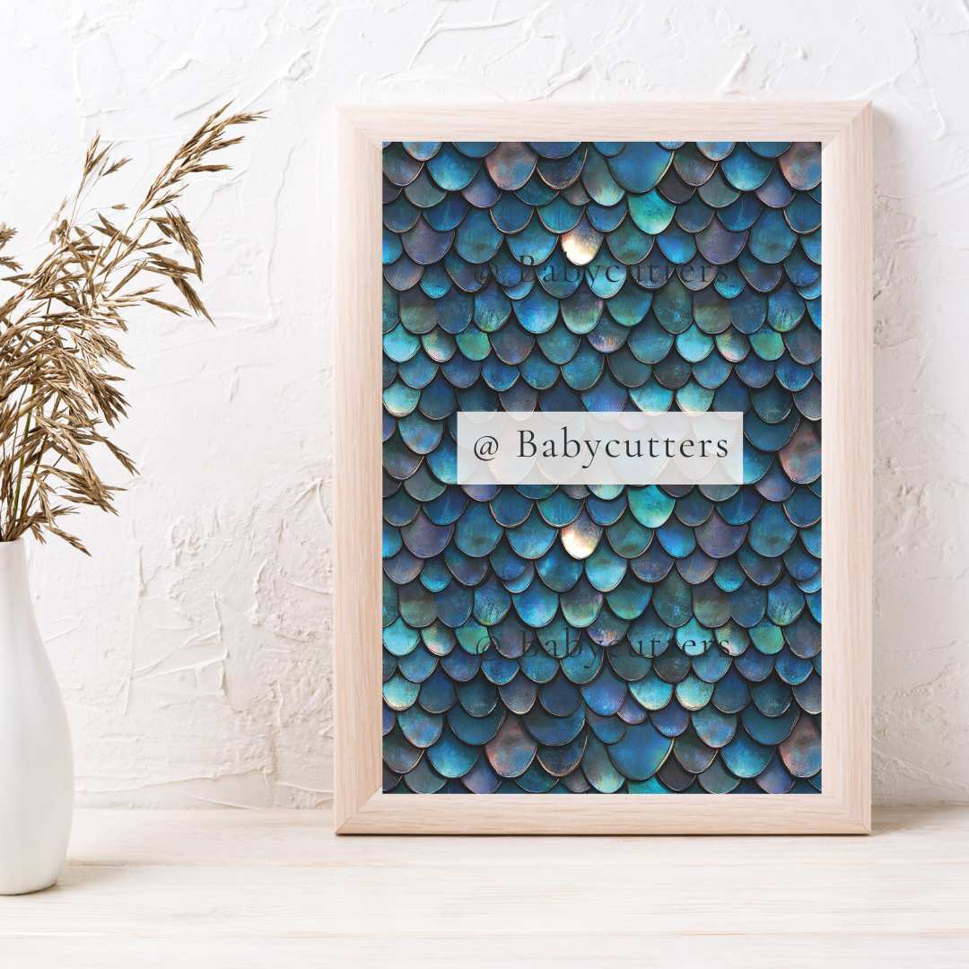 Ocean Pattern 1 - Image Transfer Paper