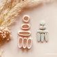 Abstract Combo Pattern Cutter Set of 4 Shape - Polymer Clay Cutter Tools