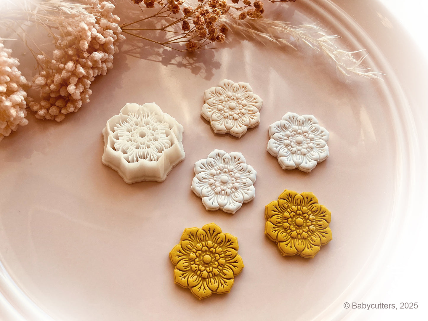 Flower Pattern Cutter - Polymer Clay Cutter Tools