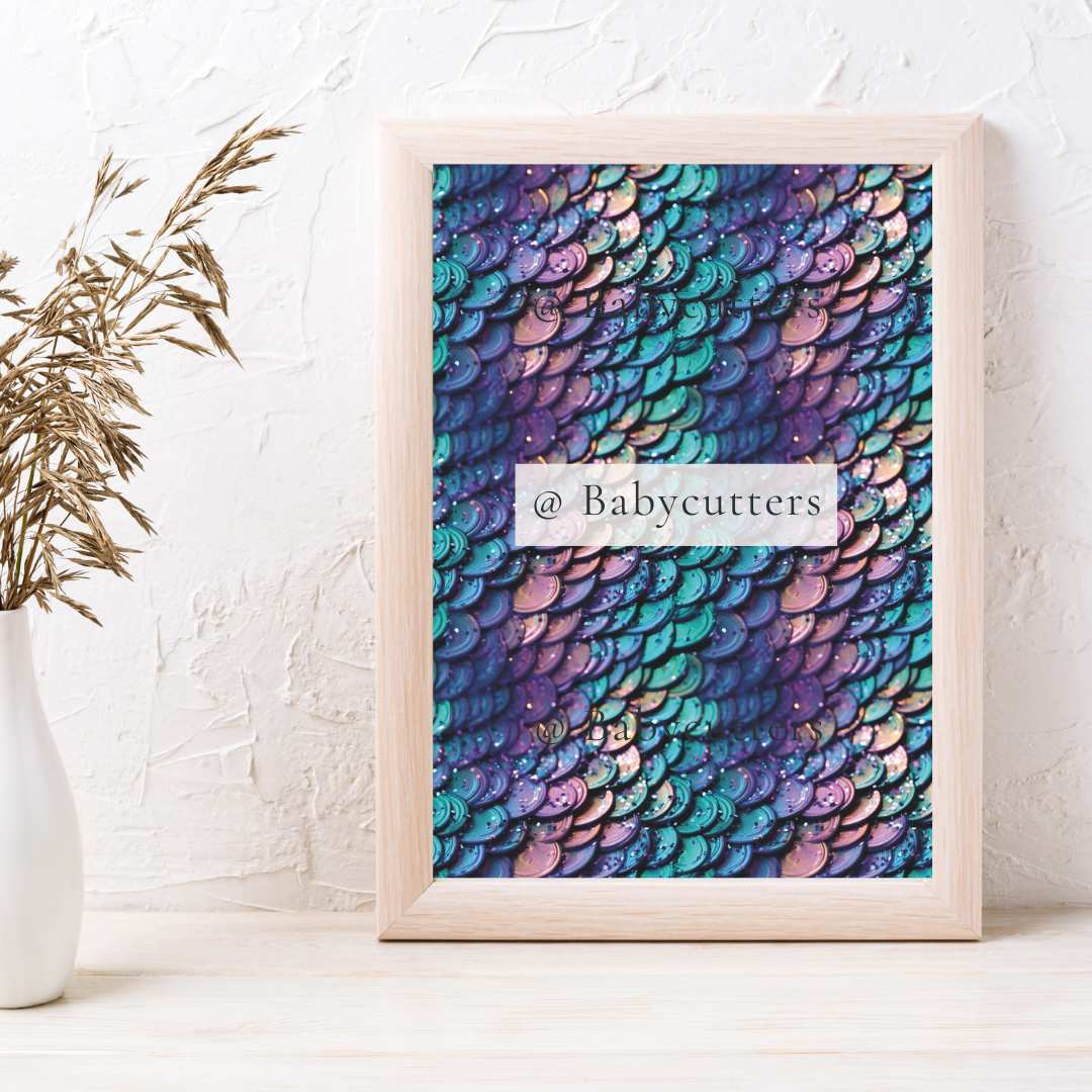 Ocean Pattern 4 - Image Transfer Paper