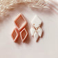 Diamond 3 Cutter Combo Set Shape Polymer Clay Jewellery Cutter - Polymer Clay Tools - Measurement in Height - 44mm