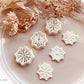Snowflake Flower Pattern Summer Cutter - Polymer Clay Cutter Tools
