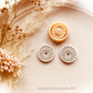 Circle Boho Pattern Cutter Shape - Polymer Clay Cutter Tools