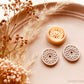 Circle Boho Pattern Cutter Shape - Polymer Clay Cutter Tools