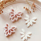 Elegant Autumn Leaf Dangle - Embossed Shape Polymer Clay Jewellery Cutter