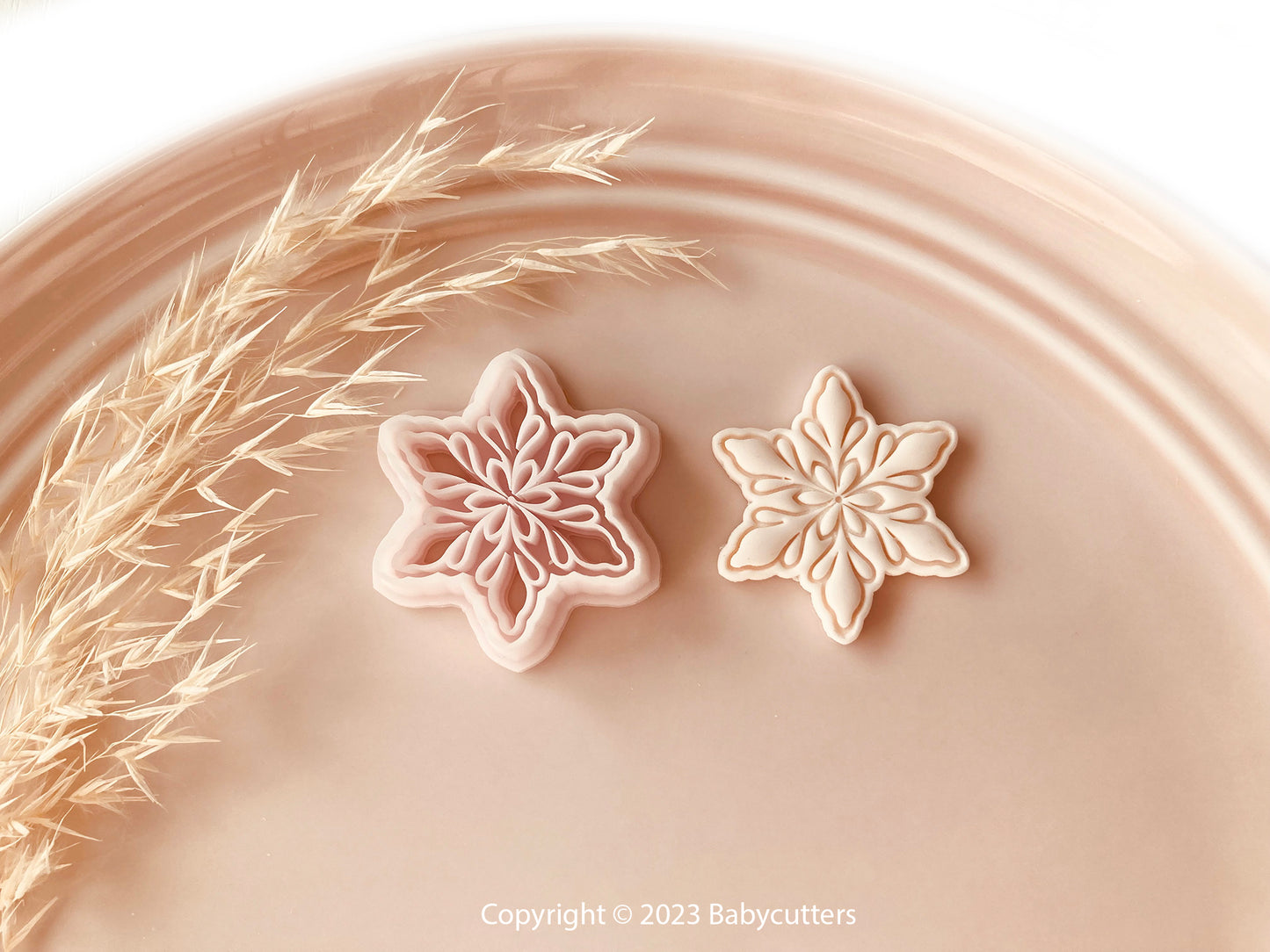 Snowflake Cutter v1 - Polymer Clay Cutter Tools