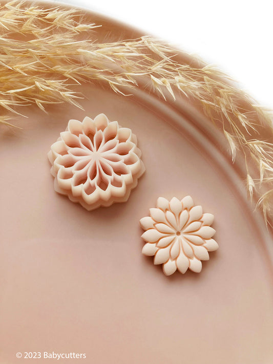 Pretty Flower v2 Shape Polymer Clay Jewellery Cutter - Polymer Clay Tools