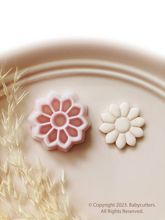 Full Daisy Flower Shape Polymer Clay Jewellery Cutter
