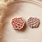 Hydrangea Cutter Design - Embossed Shape Polymer Clay Jewellery Cutter