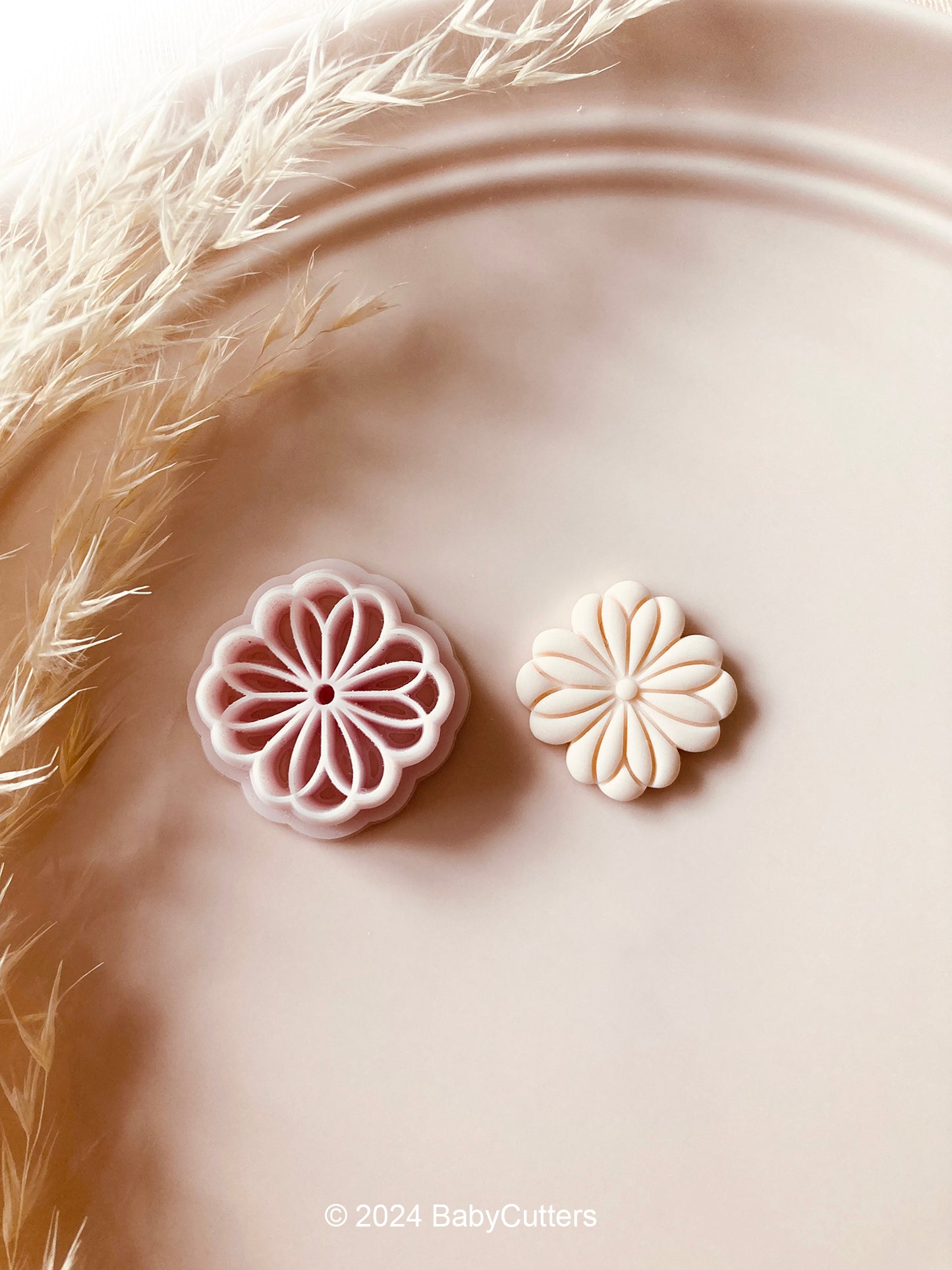 Cute Flower Shape Polymer Clay Cutter