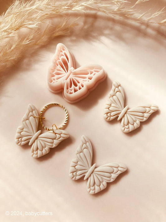 Full Butterfly Wing Animal Insect Bug Shape Polymer Clay Cutter