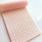 Jasmine Crochet Knitted Embossed Pattern Roller - Texture Roller 70mm Long