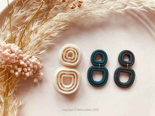 Abstract Shape Polymer Clay Cutter 30mm
