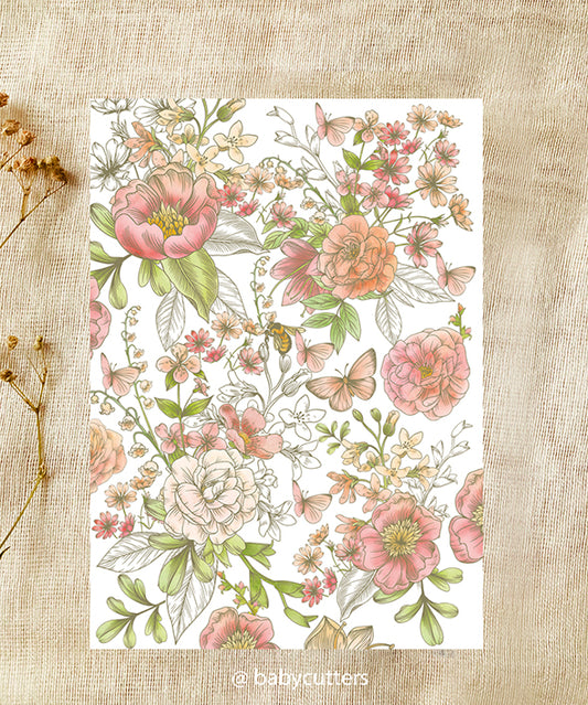 Harmony Garden - Image Transfer Paper