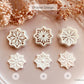 Snowflake Flower Pattern Summer Cutter - Polymer Clay Cutter Tools