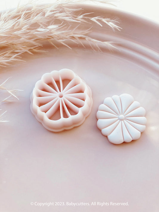 Elegant Full Flower Shape Polymer Clay Jewellery Cutter