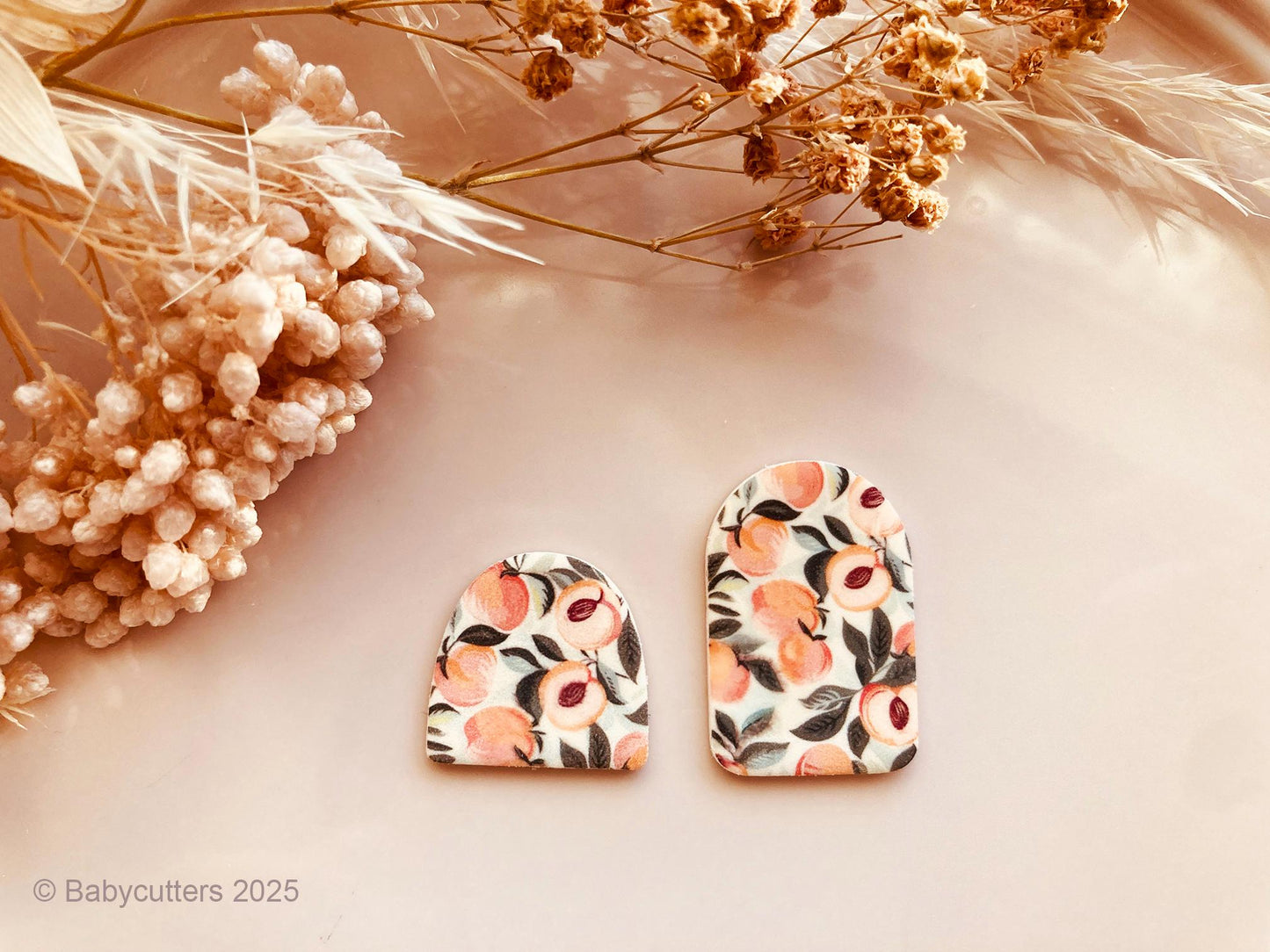 Peach Pattern 1 - Image Transfer Paper