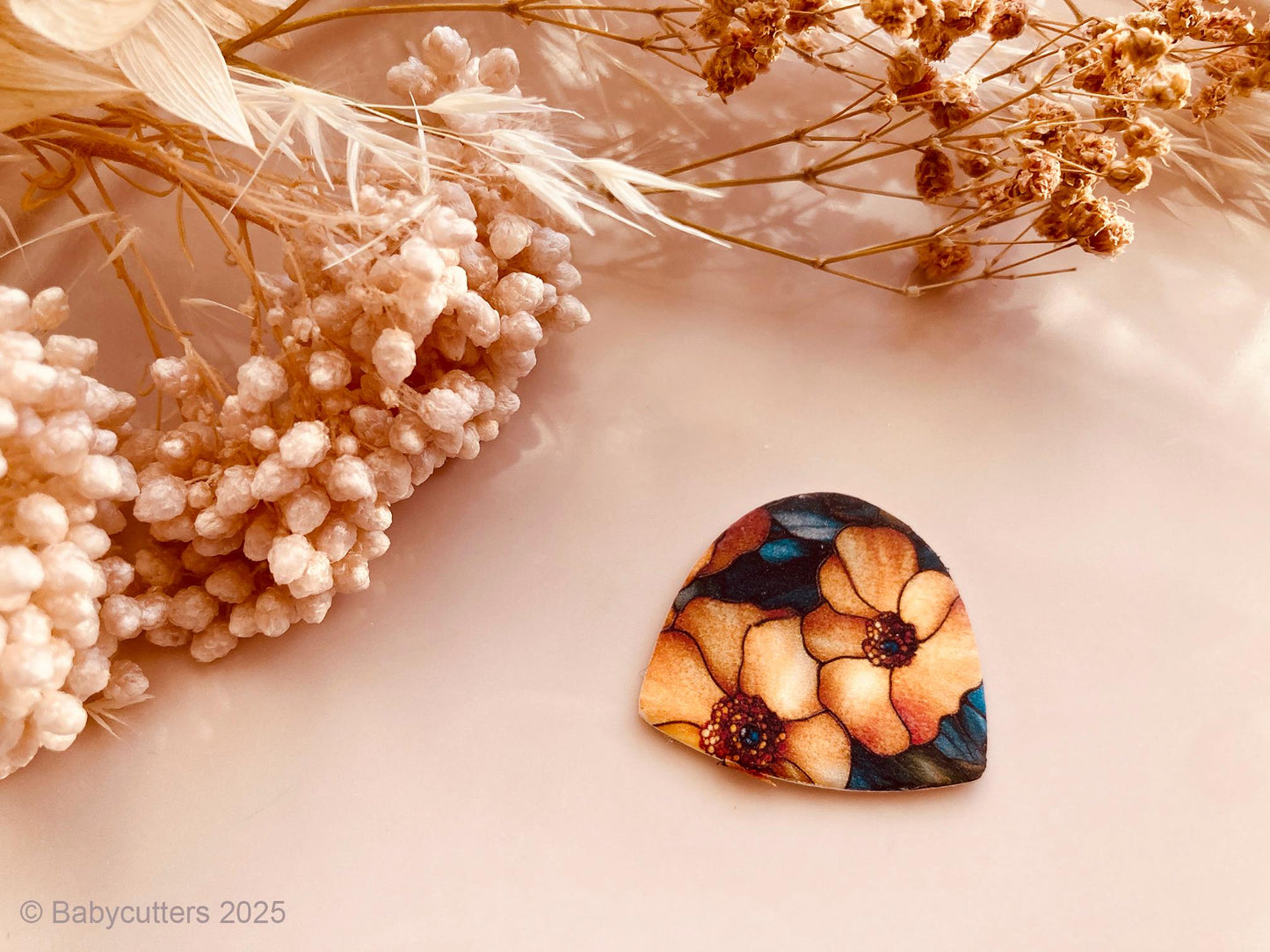 Stained Glass Floral Pattern 6 - Image Transfer Paper