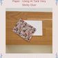 Terracotta Boho Floral Pattern - Image Transfer Paper