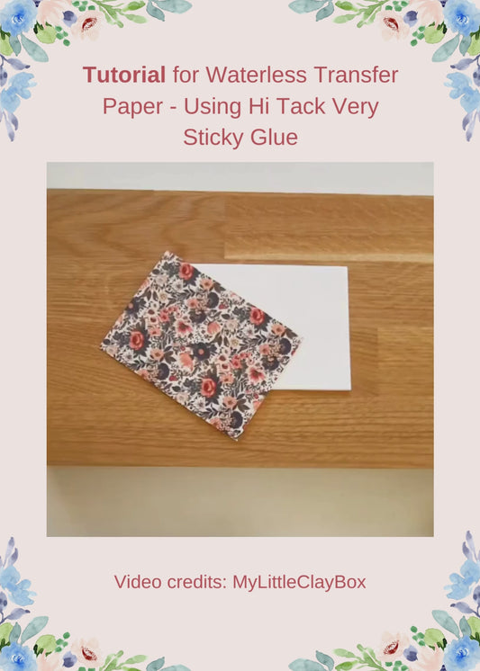 115ml Hi-Tack Very Sticky PVA Glue | Waterless Transfer Paper Recommended Glue