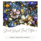 Stained Glass Floral Pattern 4 - Image Transfer Paper
