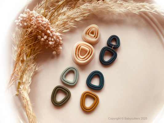 Abstract Shape Polymer Clay Cutter 30mm