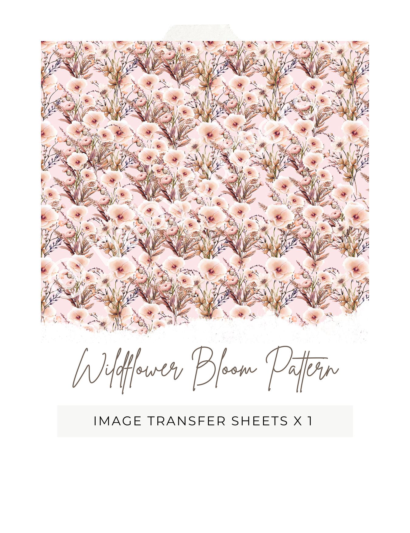 Wildflower Bloom - Image Transfer Paper