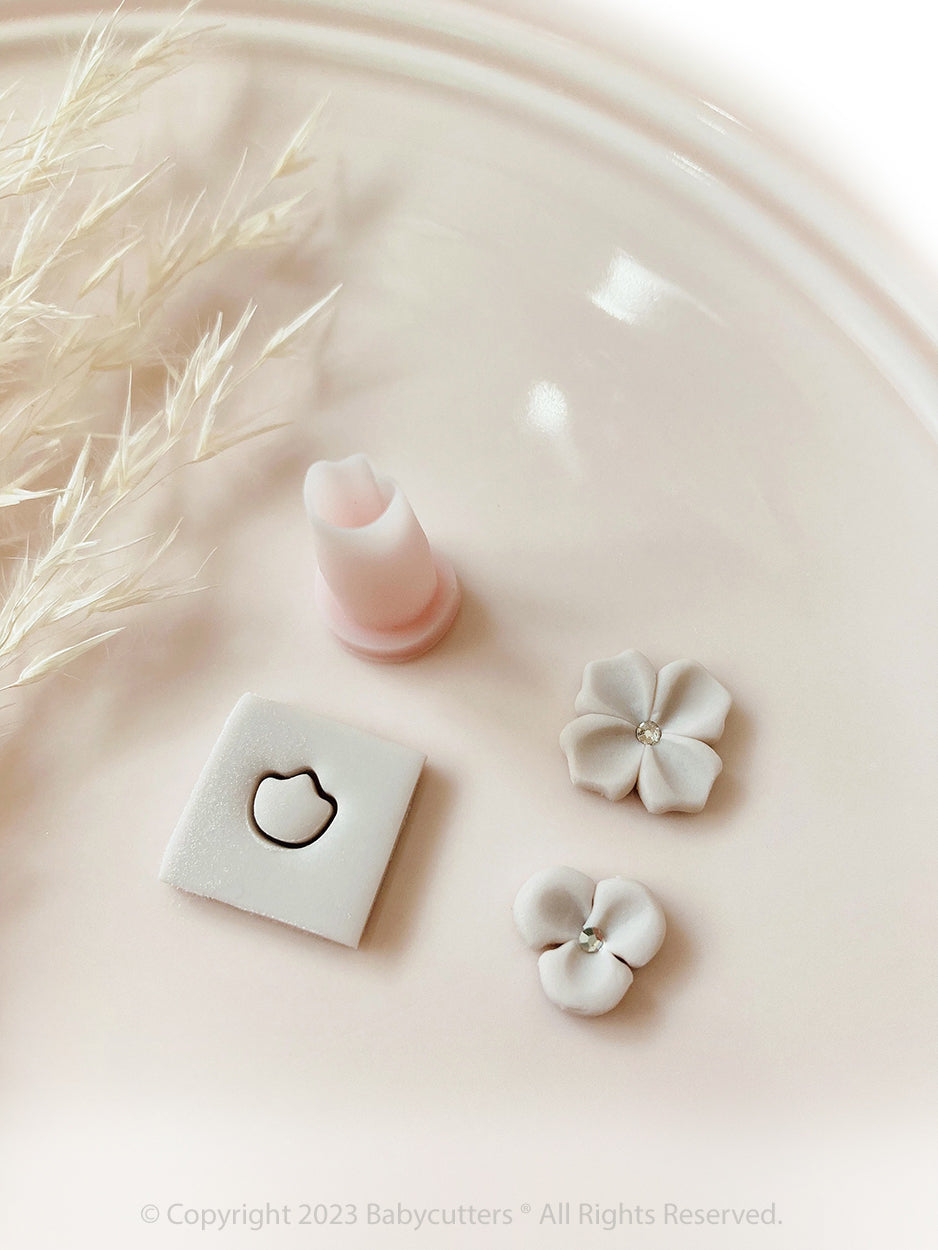 Cherry Blossom Petal - Micro Cutter Polymer Clay Cutter - 5mm